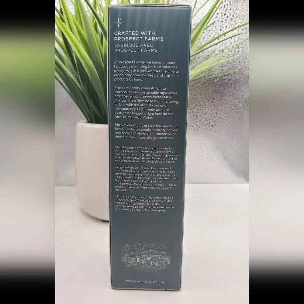 Cannuka Cannaluxe Manuka Honey AM Toner All Natural Morning Toner RT$48 Rare